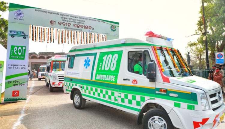 CM Flags Off 84 Basic Life Support Ambulances – Kalinga Voice